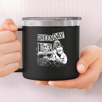 Discover Green Day 14oz Stainless Steel Tumblers