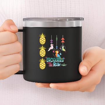 Discover Enchanted Tiki Room - Disney - Hawaiians 14oz Stainless Steel Tumblers