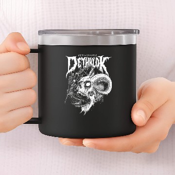 Discover metalocalypse dethklok band 14oz Stainless Steel Tumblers