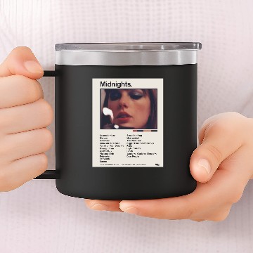 Discover Tay.lor S.wi.ft Midnights Poster Baseball Jerseys 14oz Stainless Steel Tumblers