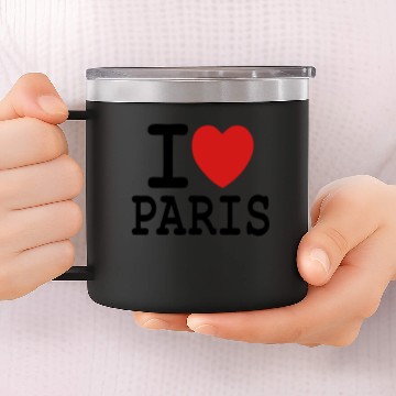 Discover i love Paris 14oz Stainless Steel Tumblers