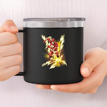 Discover DC Comics The Flash Lightning Speed 14oz Stainless Steel Tumblers 14oz Stainless Steel Tumblers