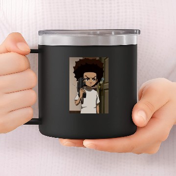 Discover The Boondocks Huey 14oz Stainless Steel Tumblers