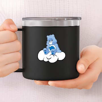 Discover Grumpy Care Bear Premium 14oz Stainless Steel Tumblers