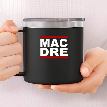 Discover MCDRblckbckgrnd - Mac Dre - 14oz Stainless Steel Tumblers