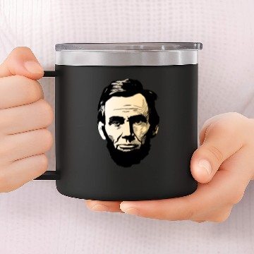 Discover Abraham lincoln 14oz Stainless Steel Tumblers