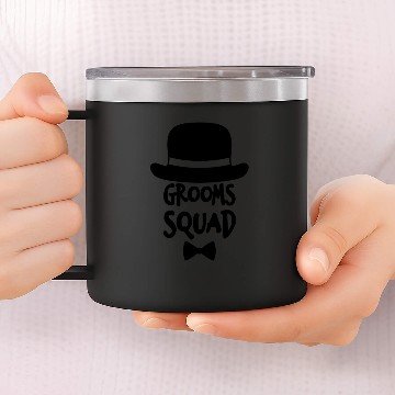Discover Groom Squad Gift 14oz Stainless Steel Tumblers 14oz Stainless Steel Tumblers