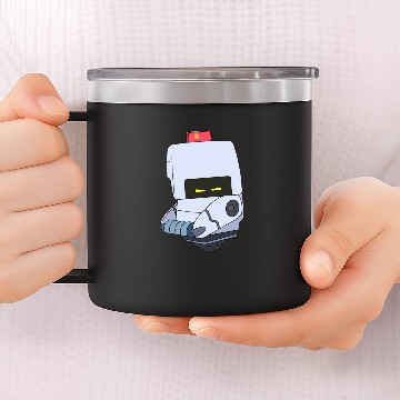 Discover M-O // WALL-E - Wall E - 14oz Stainless Steel Tumblers