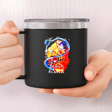 Discover Slayer Demon Anime Graphic 14oz Stainless Steel Tumblers