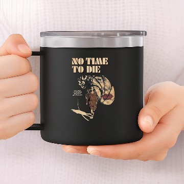 Discover No Time To Die 14oz Stainless Steel Tumblers, Billie Eilish 14oz Stainless Steel Tumblers