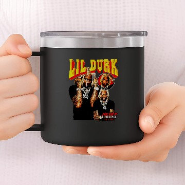 Discover Lil Durk Vintage 14oz Stainless Steel Tumblers