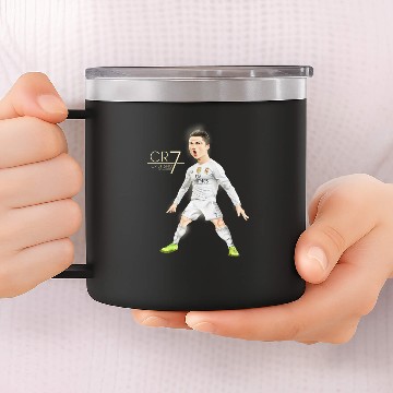 Discover CR7 - Cristiano Ronaldo - 14oz Stainless Steel Tumblers