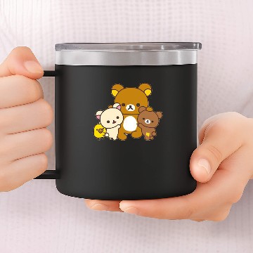 Discover Rilakkuma 14oz Stainless Steel Tumblers