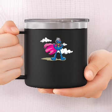 Discover Super Grover 14oz Stainless Steel Tumblers