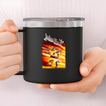 Discover Judas Priest Baseball Jerseys 14oz Stainless Steel Tumblers