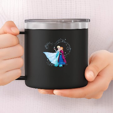 Discover Anna and Elsa | Beautiful Together 14oz Stainless Steel Tumblers