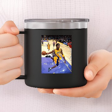 Discover Kobe Bryant Dunk 14oz Stainless Steel Tumblers