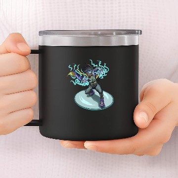 Discover Static Shock 14oz Stainless Steel Tumblers