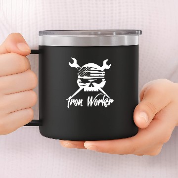 Discover ironworker 14oz Stainless Steel Tumblers
