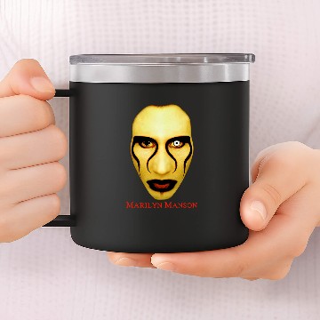 Discover Marilyn Manson 14oz Stainless Steel Tumblers
