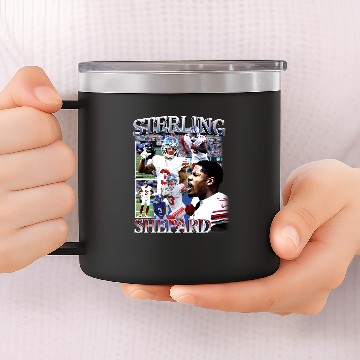 Discover Saquon Barkley Sterling Shepard 14oz Stainless Steel Tumblers