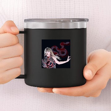 Discover Reputation Taylorr Swift Poly Portrait 2422 14oz Stainless Steel Tumblers