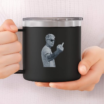 Discover Anthony Bourdain Cool 14oz Stainless Steel Tumblers