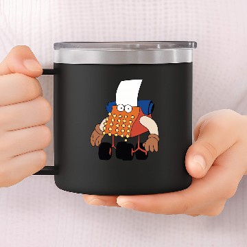 Discover Sesame Street Typewriter Guy Baseball Jerseys 14oz Stainless Steel Tumblers