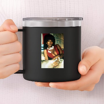 Discover Pam Grier Coffy 14oz Stainless Steel Tumblers