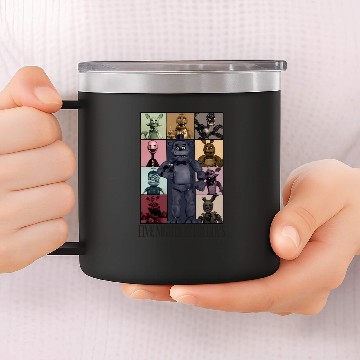 Discover Five Nights At Freddys Eras Tour 14oz Stainless Steel Tumblers