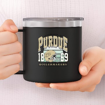 Discover Retro 90's Purdue Crewneck 14oz Stainless Steel Tumblers
