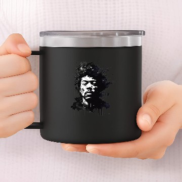 Discover Jimi Hendrix Vintage Hawaiians 14oz Stainless Steel Tumblers