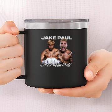 Discover Jake Paul The Problem Child 14oz Stainless Steel Tumblers