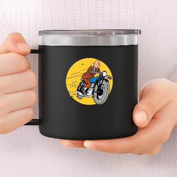Discover TinTin Adventure 14oz Stainless Steel Tumblers