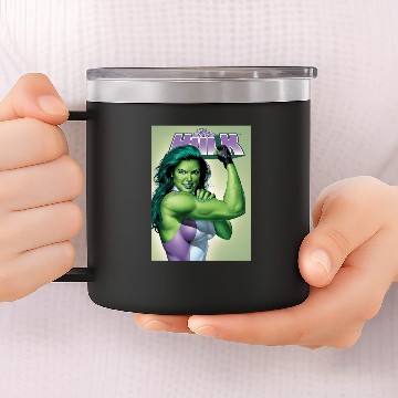 Discover She Hulk Classic Classic 14oz Stainless Steel Tumblers