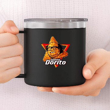 Discover Danny Dorito 14oz Stainless Steel Tumblers, Danny DeVito Vintage 14oz Stainless Steel Tumblers