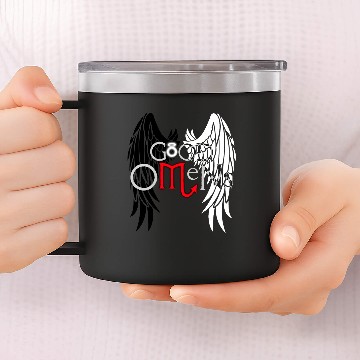 Discover Good Omens - Good Omens - 14oz Stainless Steel Tumblers