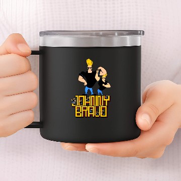 Discover Johnny bravo 14oz Stainless Steel Tumblers