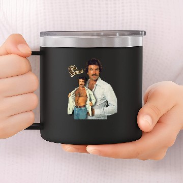 Discover Tom Selleck is the Daddy - Tom Selleck - 14oz Stainless Steel Tumblers