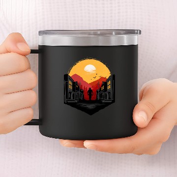 Discover Red Dead - Red Dead Redemption 2 - 14oz Stainless Steel Tumblers