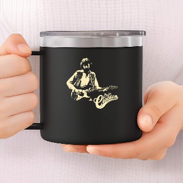 Discover Eric Clapton Clapton W Guitar 14oz Stainless Steel Tumblers