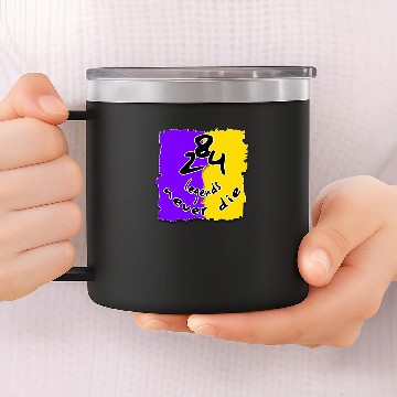 Discover Legends never die Kobe Bryant Classic 14oz Stainless Steel Tumblers