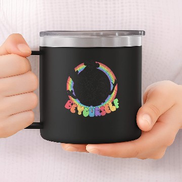 Discover Disney The Muppets Be Yourself Rainbow 14oz Stainless Steel Tumblers