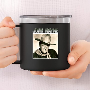 Discover John Wayne Style John Wayne 14oz Stainless Steel Tumblers essentiel