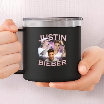 Discover Justin Bieber 14oz Stainless Steel Tumblers