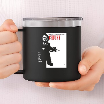 Discover Chucky Scarface - Chucky - 14oz Stainless Steel Tumblers