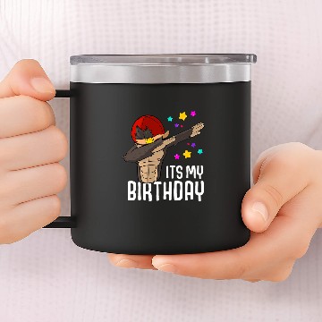 Discover Monkey Lover Its My Birthday Dabbings Monkey Dab Dance 14oz Stainless Steel Tumblers