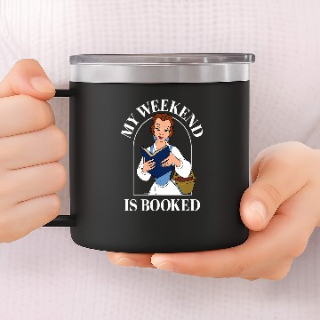 Discover Disney Princess Belle My Weekend Is Booked Baseball Jerseys 14oz Stainless Steel Tumblers