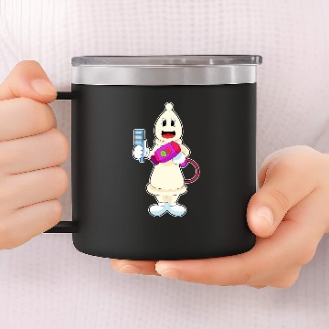 Discover Chess piece Bishop Chess Board game 14oz Stainless Steel Tumblers