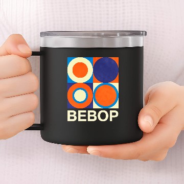 Discover Retro Bebop Jazz 14oz Stainless Steel Tumblers 14oz Stainless Steel Tumblers